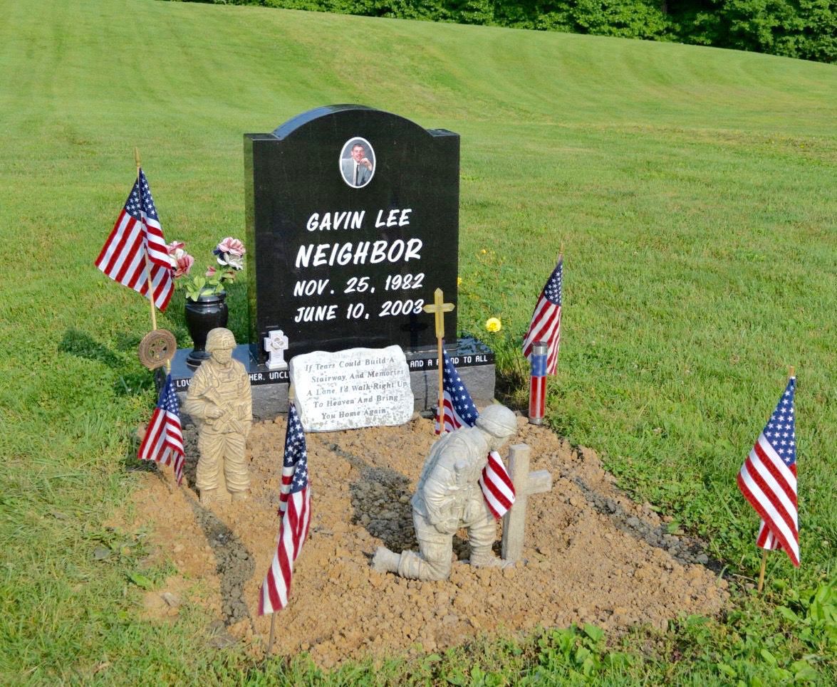 Soldier's gravesite